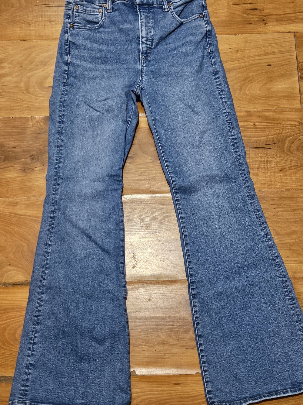 American Eagle Outfitters Blue Flare Jeans